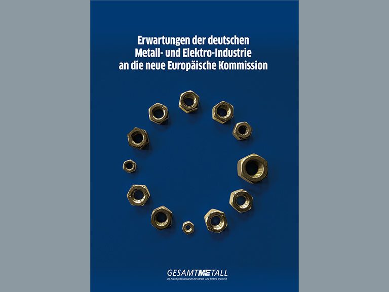 Erwartungen der deutschen Metall- und Elektro-Industrie an die neue Europäische Kommission