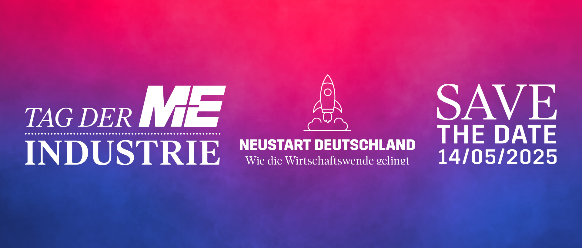 Tag der M+E-Industrie 2025 / SAVE THE DATE