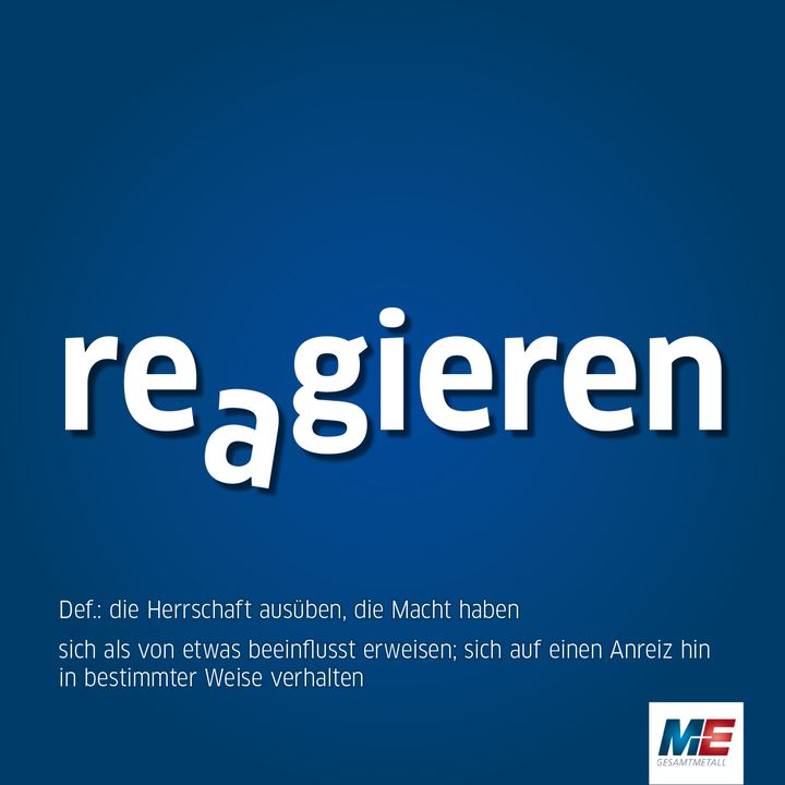 Facebook post by Arbeitgeberverband Gesamtmetall